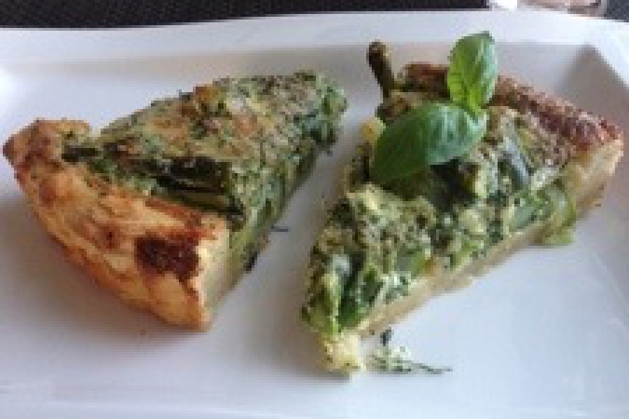 Spargel Quiche