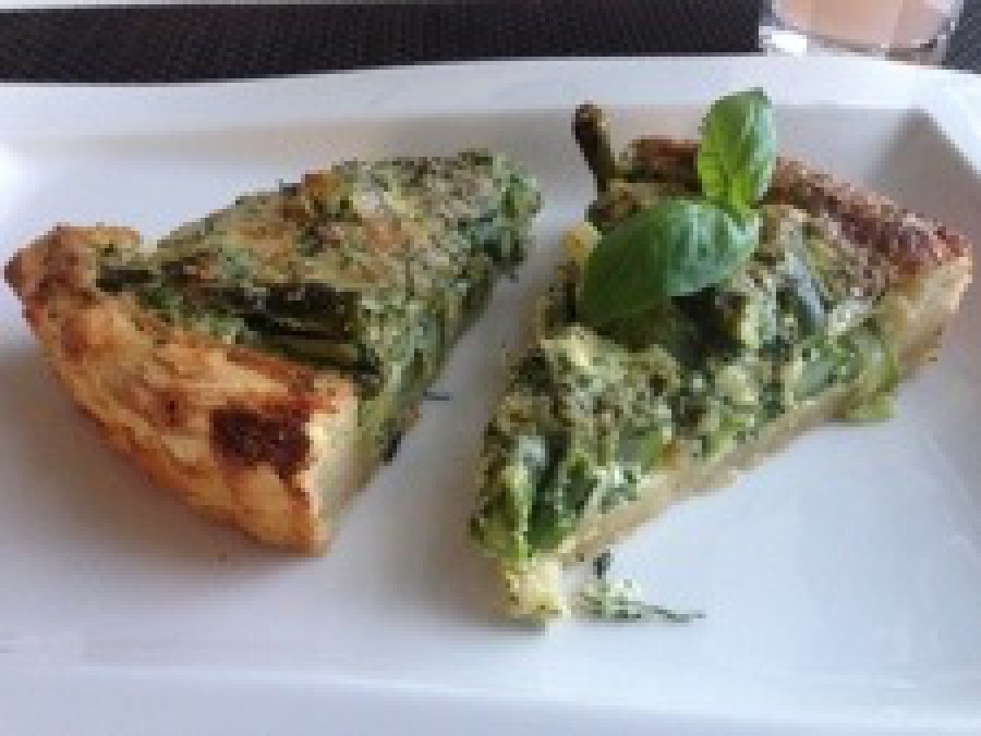 Spargel Quiche