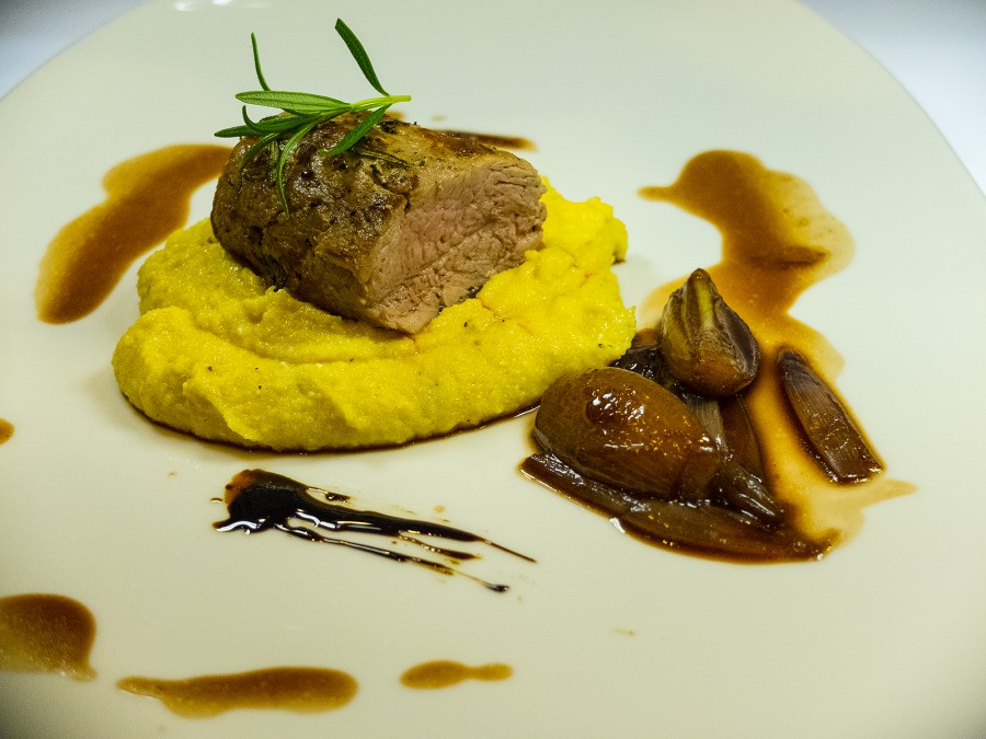 Vier-Gänge-Menü