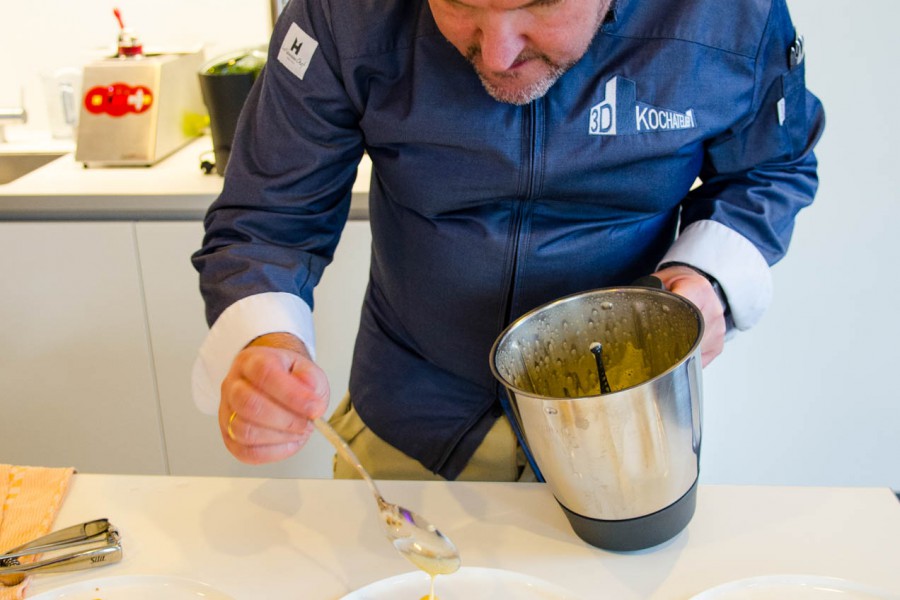 Zabaione auftragen