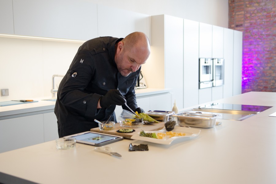 Sushi anrichten